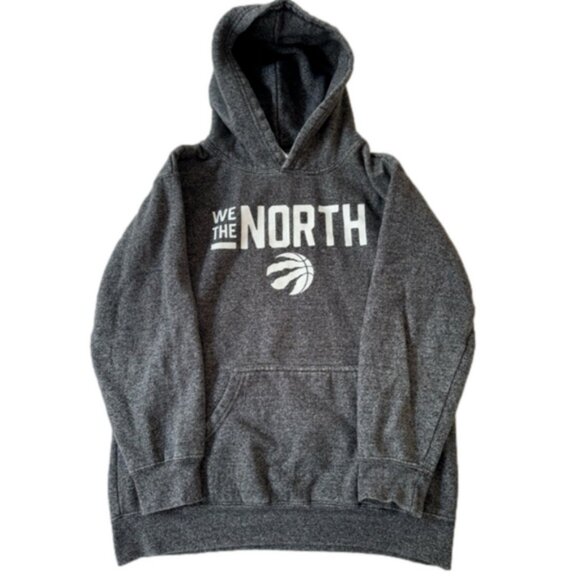 NBA Other - NBA Raptors We The North Youth Dark Grey Hoodie Hooded Sweatshirt